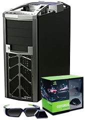 画像ギャラリー No.002のサムネイル画像 / アーク，GTX 470搭載PCと3D立体視対応ディスプレイ＆メガネのセット