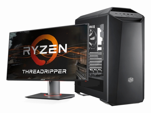 ���������꡼ No.001�Υ���ͥ������ / ��������Ryzen Threadripper 1950X��GTX 1080 Ti��ܤ��ǹ���54���ߤ���Υ����ޡ�����PC��ȯ�䡣�ᥤ�󥹥ȥ졼����NVMe SSD��3��RAID 0