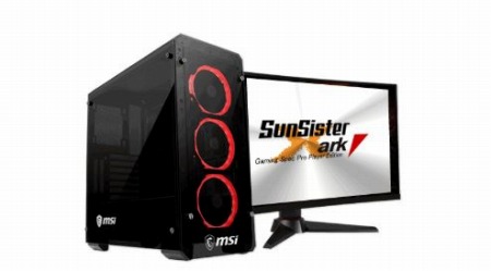 画像ギャラリー No.004のサムネイル画像 / アーク，プロチーム「SunSister」とコラボしたデスクトップPCを発売
