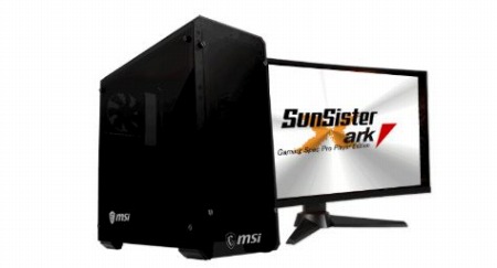 画像ギャラリー No.005のサムネイル画像 / アーク，プロチーム「SunSister」とコラボしたデスクトップPCを発売
