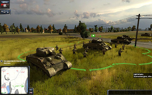 画像ギャラリー No.002のサムネイル画像 / CoHシリーズに強力なライバル出現。第二次世界大戦を描くRTS「Order of War」のデモ版を4GamerにUp