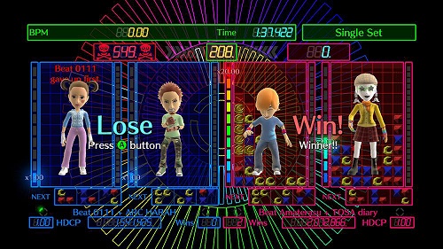 画像ギャラリー No.005のサムネイル画像 / 音ゲー+落ちものゲー「0D Beat Drop」の配信が11月11日に開始