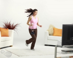 画像集#002のサムネイル/「EA SPORTS アクティブ パーソナルトレーナー Wii 30日生活改善プログラム」が8月6日に発売