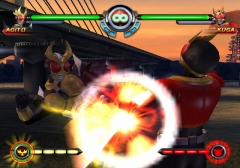 画像集#027のサムネイル/8月6日発売のPS2「仮面ライダー クライマックスヒーローズ」,電王/クウガをはじめとした“フォームチェンジ”の情報をお届け