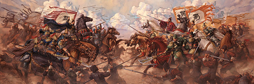 画像ギャラリー No.001のサムネイル画像 / 「信長の野望」や「三國志」シリーズのパッケージイラストを担当。イラストレーター長野 剛氏の原画展が5月18日より横浜で開催