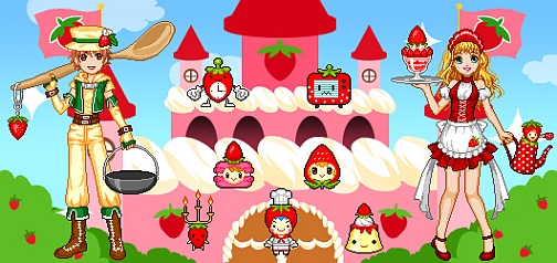 画像ギャラリー No.001のサムネイル画像 / 「ピーチのぴっ!」に新マップ「イチゴ界」と「アルコール界」が登場