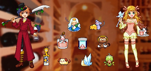 画像ギャラリー No.002のサムネイル画像 / 「ピーチのぴっ!」に新マップ「イチゴ界」と「アルコール界」が登場