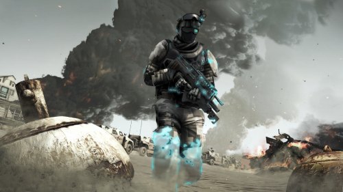 10 Ubisoft で Tom Clancy S Ghost Recon Future Soldier のプレイデモを公開 光学迷彩 をまとった彼らは まさに 幽霊 そのもの