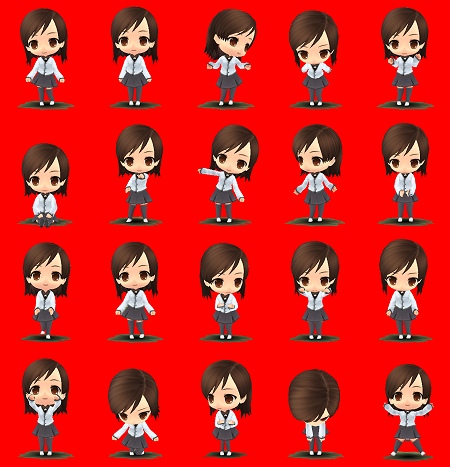 画像集#002のサムネイル/「Synthe」で使えるゲームを作ってみよう:スプライトライブラリ編