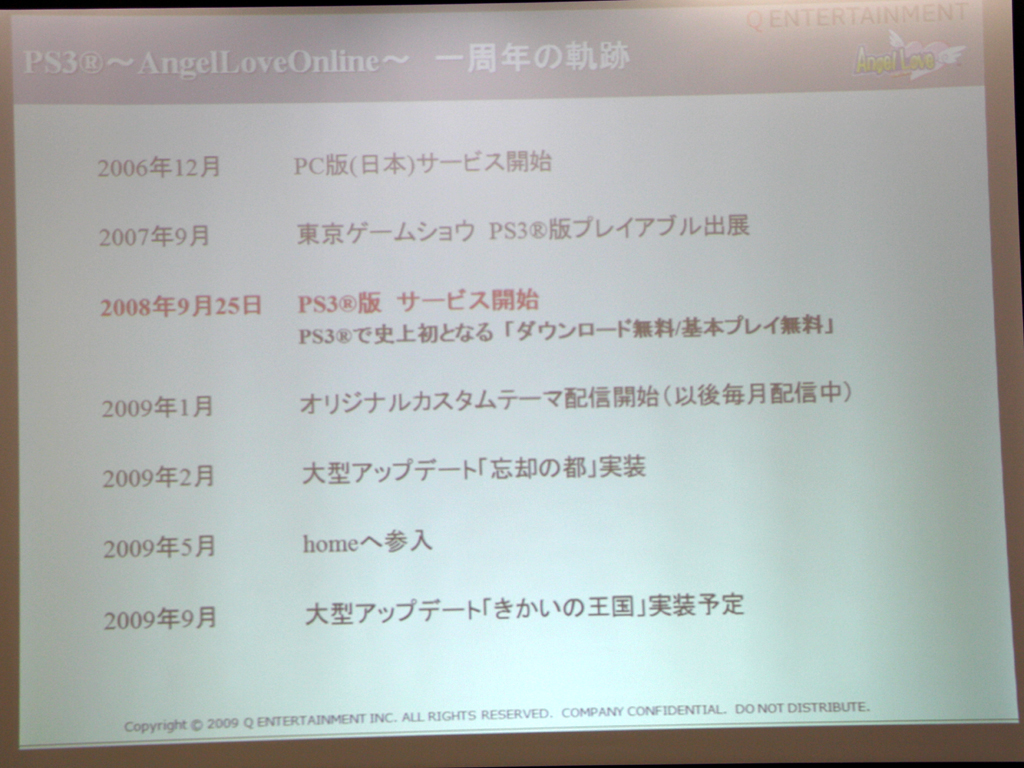画像集 006 Ps3版 エンジェル戦記 は9月16日にスタート Iphone用アプリも発表されたキューエンタテインメント事業説明会 Qonline Quest 09 レポート 4gamer Net