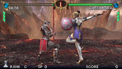 画像集 006 Psp ソウルキャリバー Broken Destiny ストーリー仕立ての新モード The Gauntlet などの