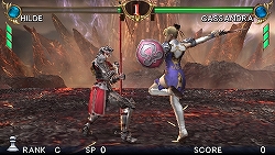 画像集#006のサムネイル/PSP「ソウルキャリバー Broken Destiny」,ストーリー仕立ての新モード“THE GAUNTLET”などの新要素を紹介