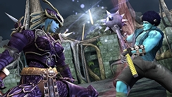 画像集#014のサムネイル/PSP「ソウルキャリバー Broken Destiny」,ストーリー仕立ての新モード“THE GAUNTLET”などの新要素を紹介