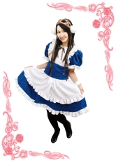 画像ギャラリー No.004のサムネイル画像 / 「蒼空のフロンティア」と“メイドカフェぴなふぉあ”のコラボが実現