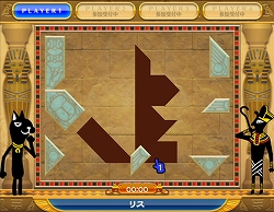 画像集#003のサムネイル/協力/対戦プレイも可能なシルエットパズル。Wiiウェア「ハメコミ LUCKY PUZZLE Wii」本日配信