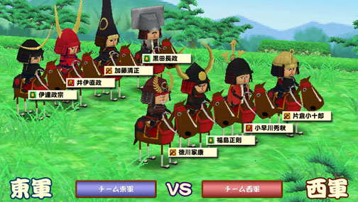 画像ギャラリー No.002のサムネイル画像 / 野球の次は戦国! バンダイナムコゲームス&ハンゲームの“スタジアム”シリーズ第2弾「突撃!合戦スタジアム」が突如発表。CBTテスター5000名の募集が本日開始