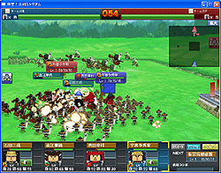 画像ギャラリー No.014のサムネイル画像 / 野球の次は戦国! バンダイナムコゲームス&ハンゲームの“スタジアム”シリーズ第2弾「突撃!合戦スタジアム」が突如発表。CBTテスター5000名の募集が本日開始