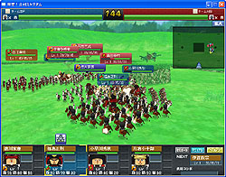 画像ギャラリー No.016のサムネイル画像 / 野球の次は戦国! バンダイナムコゲームス&ハンゲームの“スタジアム”シリーズ第2弾「突撃!合戦スタジアム」が突如発表。CBTテスター5000名の募集が本日開始