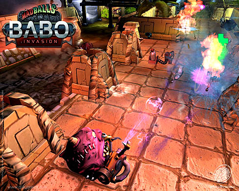 画像集#001のサムネイル/人気のおもちゃをベースにしたシューティング,「Madballs in Babo」が発表