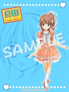 画像集#008のサムネイル/「(PW)Project Witch」のキャラが「わいわいサービス」待受サイトに