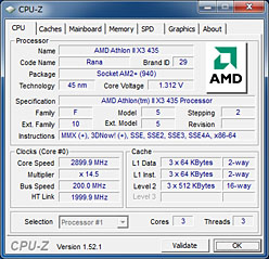 画像ギャラリー No.004のサムネイル画像 / L3なし,3コアで8980円。「Athlon II X3 435/2.9GHz」レビュー掲載