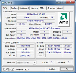 画像ギャラリー No.005のサムネイル画像 / L3なし,3コアで8980円。「Athlon II X3 435/2.9GHz」レビュー掲載