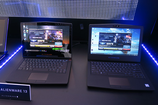 有機ELパネル搭載の「ALIENWARE 13」,ついに日本襲来。価格は税込26万 有機ELパネル搭載の「ALIENWARE 13」,ついに日本襲来。価格は税込26万
