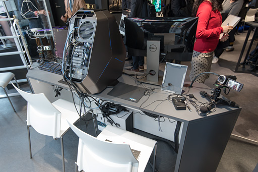 常設の機材一式でゲーム配信を行えて しかも無料 Alienware Store Akiba の配信スペースが本日より一般開放