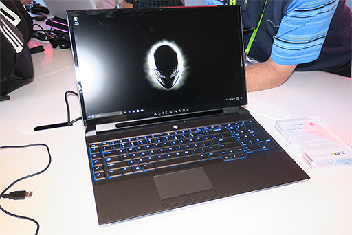 GPUとCPUを後から交換できるモンスターノートPC「ALIENWARE Area-51m