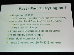 ꡼ No.003 | CEDEC 2009ϤǤ˼奲ൡбưФƤCrytekθ