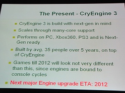 ꡼ No.011 | CEDEC 2009ϤǤ˼奲ൡбưФƤCrytekθ