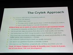 ꡼ No.028 | CEDEC 2009ϤǤ˼奲ൡбưФƤCrytekθ