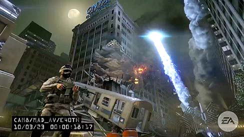 画像ギャラリー No.001のサムネイル画像 / E3で公開されたデモプレイを加工した,「Crysis 2」の最新ムービー公開。新型ナノスーツの威力をチェックしよう