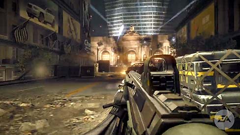 画像ギャラリー No.002のサムネイル画像 / E3で公開されたデモプレイを加工した,「Crysis 2」の最新ムービー公開。新型ナノスーツの威力をチェックしよう