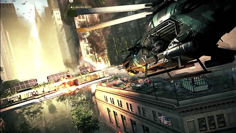 画像ギャラリー No.002のサムネイル画像 / 「Crysis 2」のストーリーを紹介するムービー公開。エイリアンに占拠されたニューヨークを解放する戦いは,遊びごたえ十分