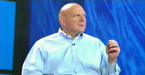 画像ギャラリー No.003のサムネイル画像 / 「Kinect for Windows」の商用版が2012年2月1日に公開予定。MicrosftのCEO,Steve Ballme氏がCES 2012の基調講演を行う