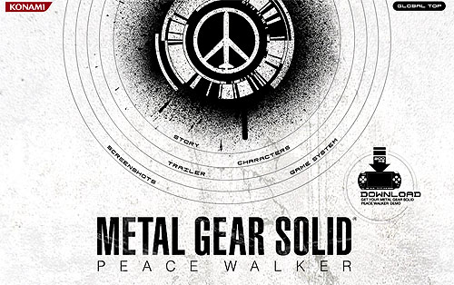 Metal Gear Solid Peace Walker 体験版 未体験抑止版 の配信が本日より開始