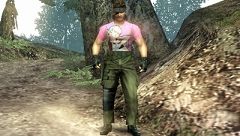 画像ギャラリー No.001のサムネイル画像 / スネークはドタバタコメディがお好き?「METAL GEAR SOLID PEACE WALKER」で「荒川アンダー ザ ブリッジ」とのコラボアイテムが配信開始