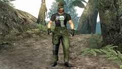 画像ギャラリー No.003のサムネイル画像 / スネークはドタバタコメディがお好き?「METAL GEAR SOLID PEACE WALKER」で「荒川アンダー ザ ブリッジ」とのコラボアイテムが配信開始