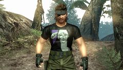 画像ギャラリー No.004のサムネイル画像 / スネークはドタバタコメディがお好き?「METAL GEAR SOLID PEACE WALKER」で「荒川アンダー ザ ブリッジ」とのコラボアイテムが配信開始