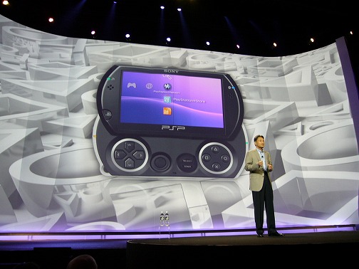E3 09］【速報】SCEプレスカンファレンスで新型PSP「PSP go」が