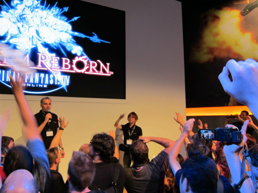 画像集#004のサムネイル/［Gamescom］「ファイナルファンタジーXIV： 新生エオルゼア」のβテストは2012年冬に決定。吉田Pへの合同インタビューもあったステージをレポート