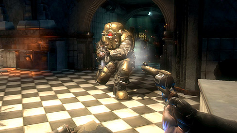 画像ギャラリー No.004のサムネイル画像 / ディースリー,「バイオショック 2」を2010年3月4日に発売。春はビッグダディとなって大暴れだ