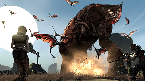 画像ギャラリー No.002のサムネイル画像 / 辺境の惑星Pandoraのお宝は実在するのか? MS,個性的なゲームシステムが自慢の「Borderlands」を2010年2月10日に発売