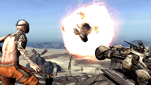 画像ギャラリー No.003のサムネイル画像 / 辺境の惑星Pandoraのお宝は実在するのか? MS,個性的なゲームシステムが自慢の「Borderlands」を2010年2月10日に発売