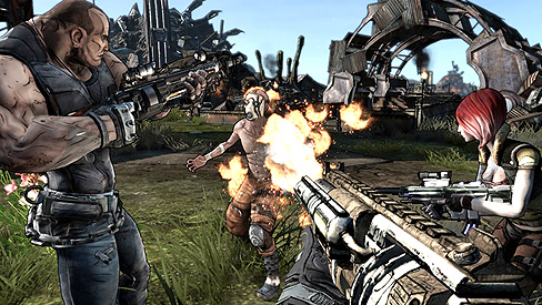 画像ギャラリー No.004のサムネイル画像 / 辺境の惑星Pandoraのお宝は実在するのか? MS,個性的なゲームシステムが自慢の「Borderlands」を2010年2月10日に発売