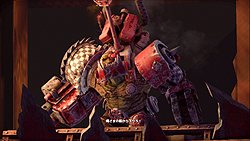 画像ギャラリー No.004のサムネイル画像 / 目立ちすぎる金と青の鎧で味方の盾となり,オルクどもを存分に屠れ! 良質なTPS「ウォーハンマー40,000:スペースマリーン」レビュー