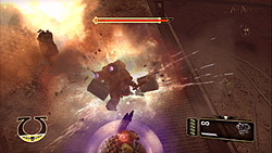 画像ギャラリー No.016のサムネイル画像 / 目立ちすぎる金と青の鎧で味方の盾となり,オルクどもを存分に屠れ! 良質なTPS「ウォーハンマー40,000:スペースマリーン」レビュー