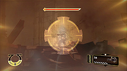 画像ギャラリー No.018のサムネイル画像 / 目立ちすぎる金と青の鎧で味方の盾となり,オルクどもを存分に屠れ! 良質なTPS「ウォーハンマー40,000:スペースマリーン」レビュー