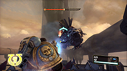 画像ギャラリー No.020のサムネイル画像 / 目立ちすぎる金と青の鎧で味方の盾となり,オルクどもを存分に屠れ! 良質なTPS「ウォーハンマー40,000:スペースマリーン」レビュー